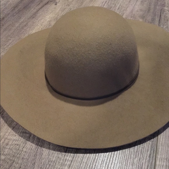 100% Wool Khaki Hat - Picture 3 of 4